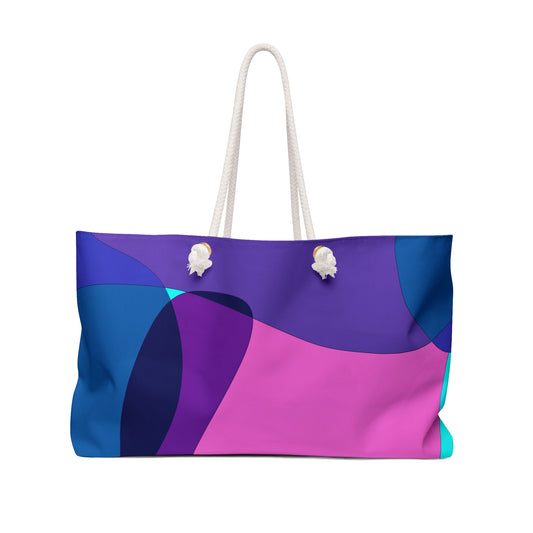 Mosaic Fuchsia Weekender Bag