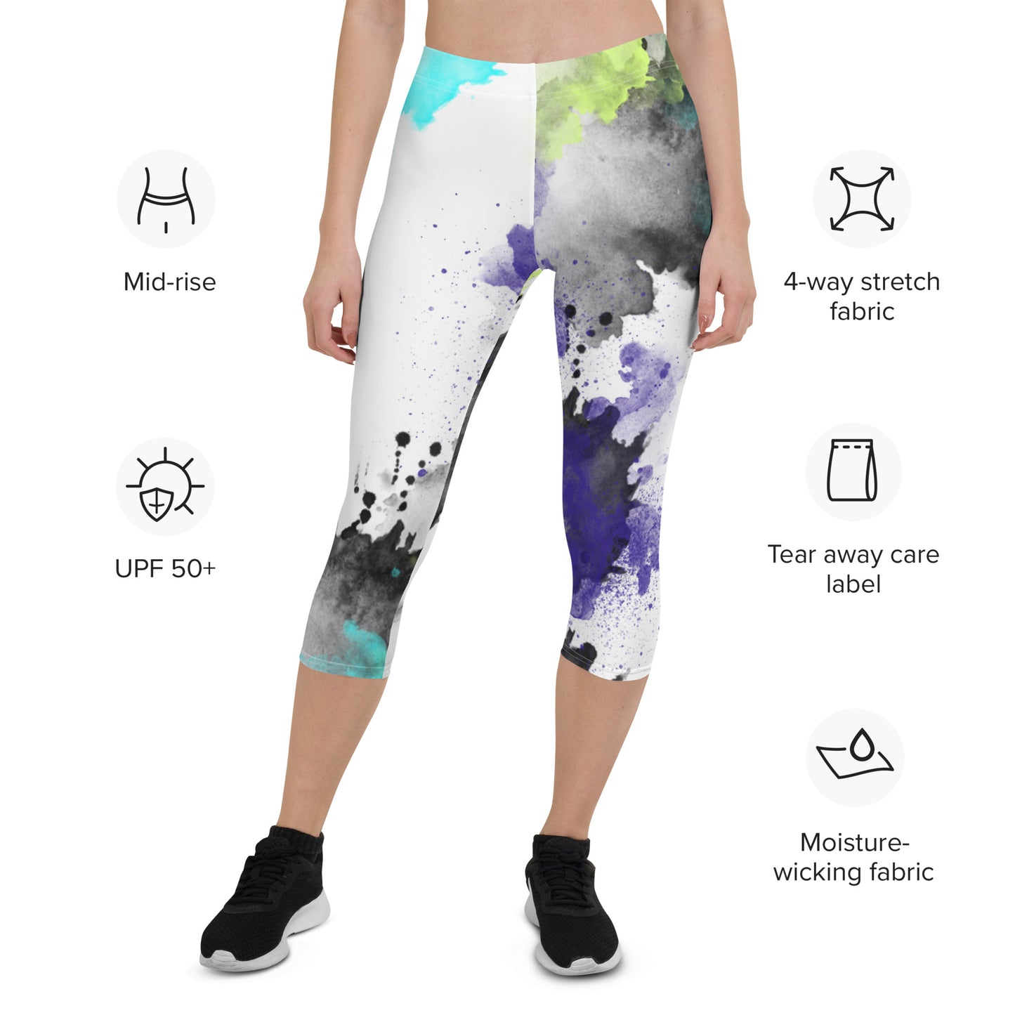 Inked Capri Leggings
