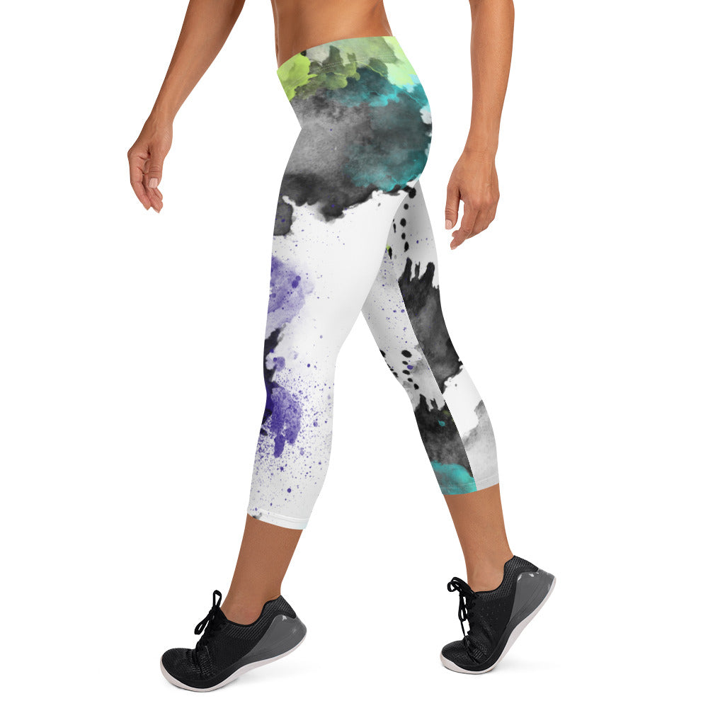 Inked Capri Leggings