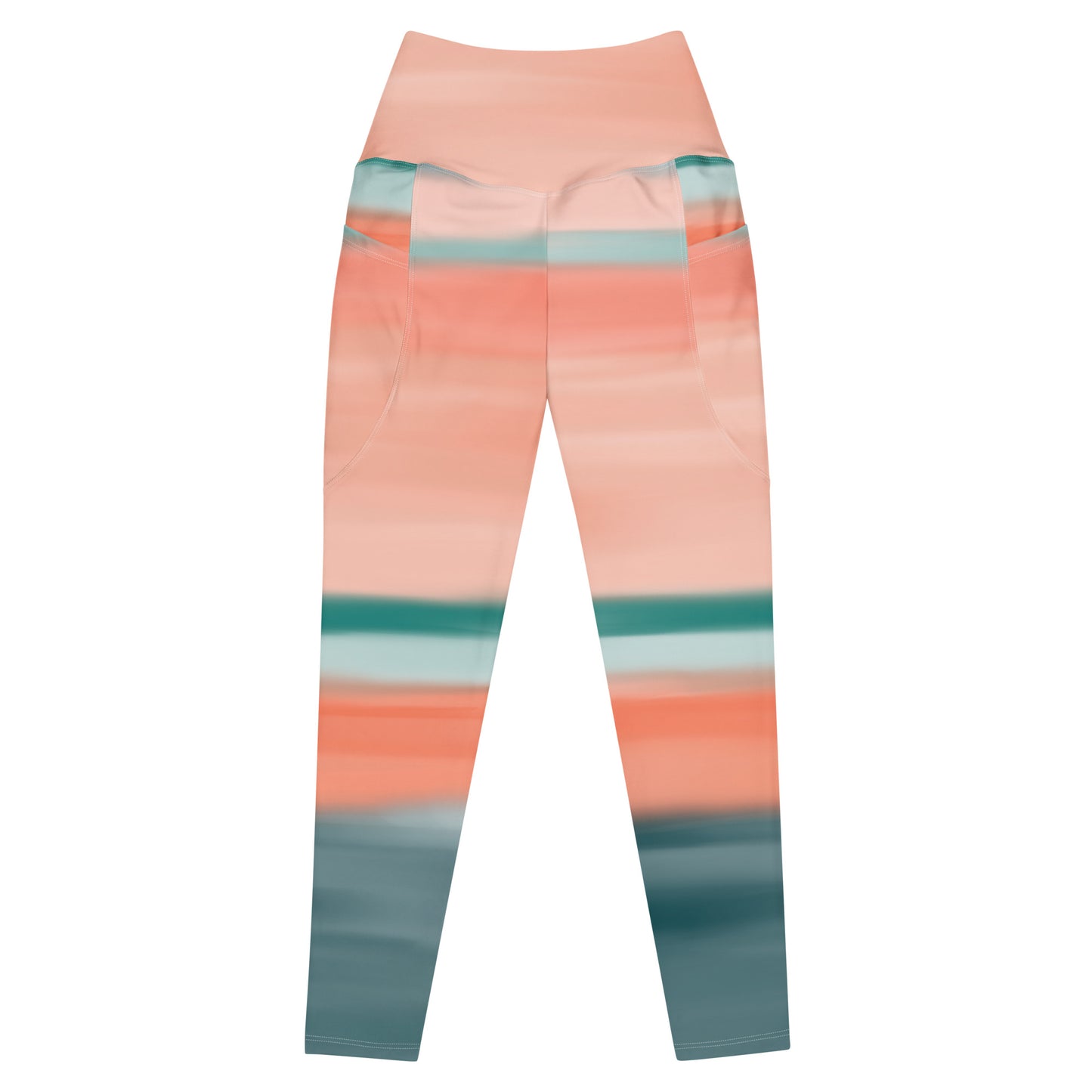 Peachie Green Leggings