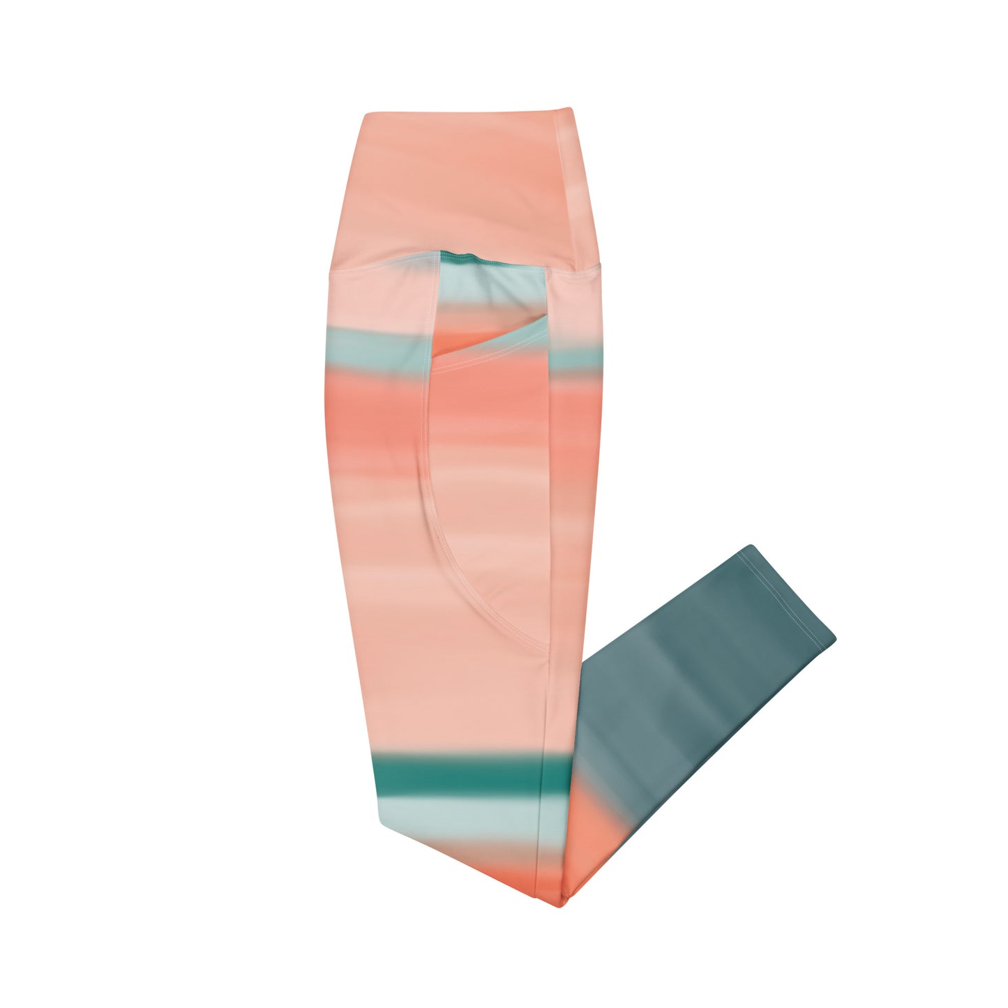 Peachie Green Leggings