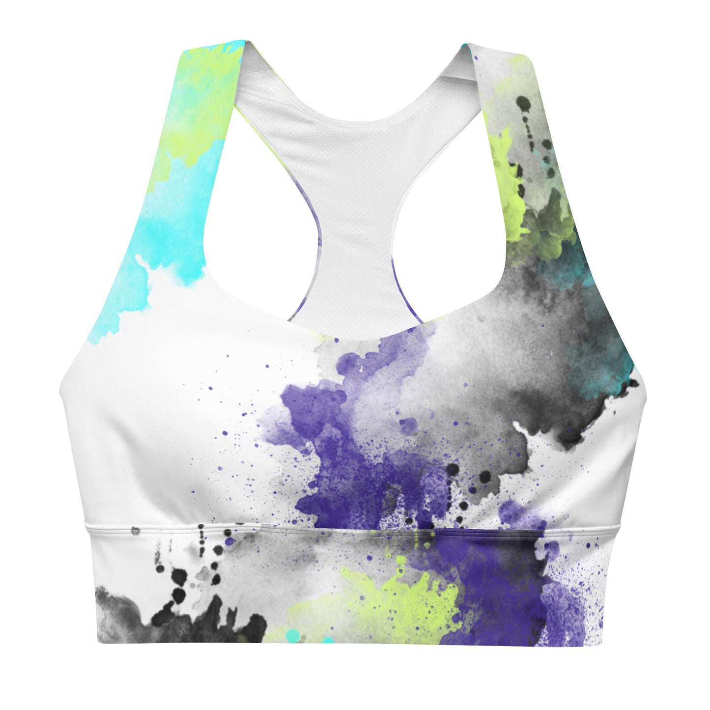 Inked Longline Sports Bra