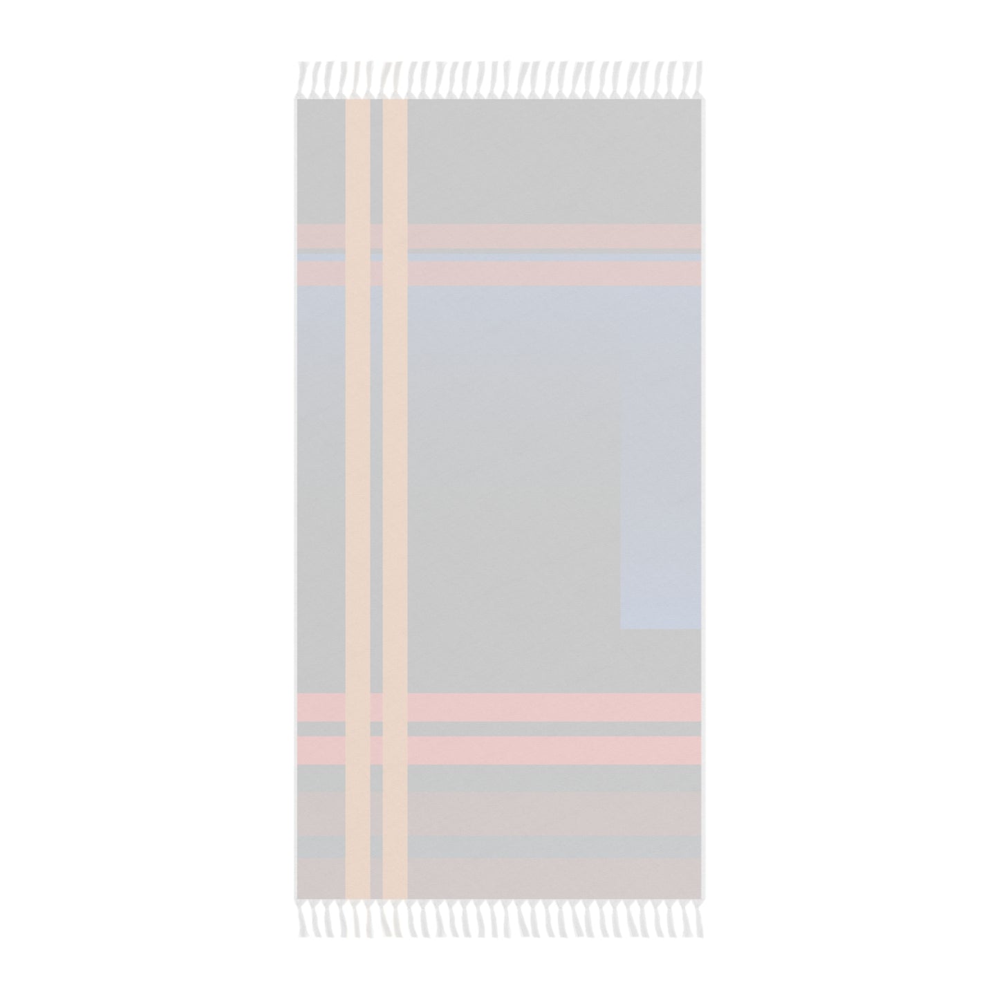 Navy Color-Block Boho Beach Cloth