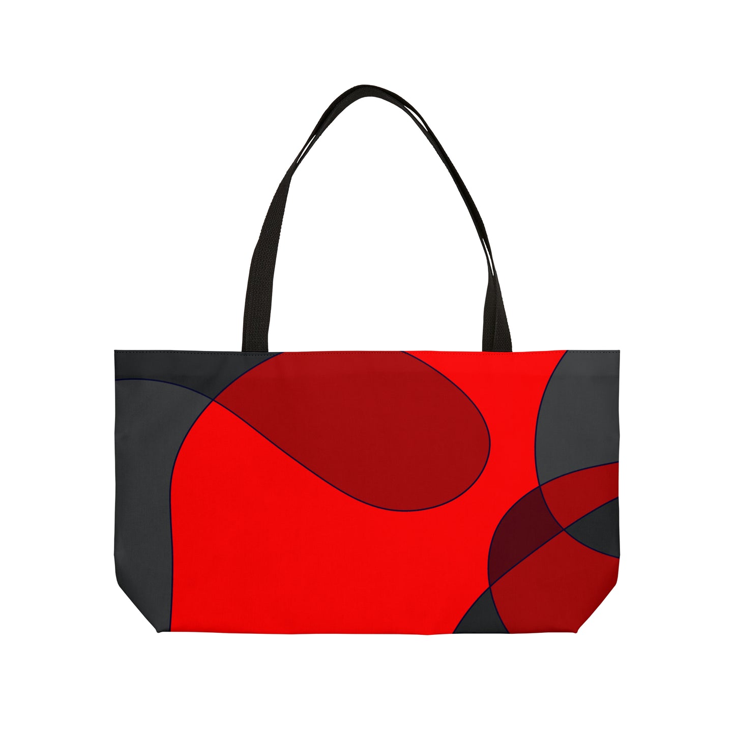 Mosaic Red Weekender Tote Bag