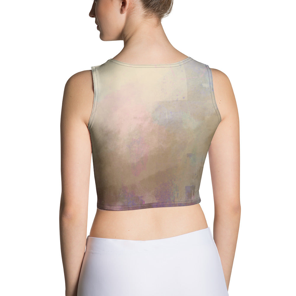 Digital Tie Dye Crop Top
