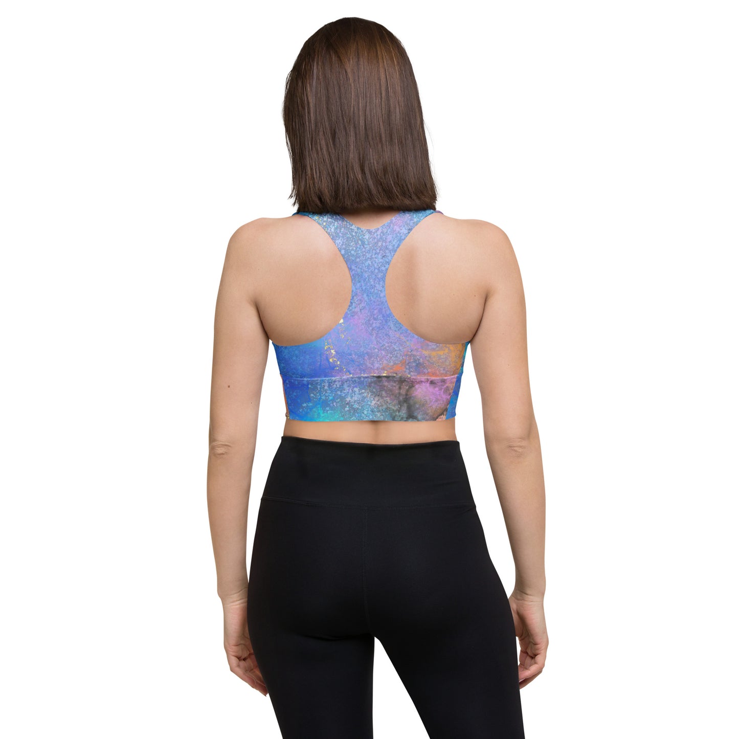 Starburst Longline Sports Bra