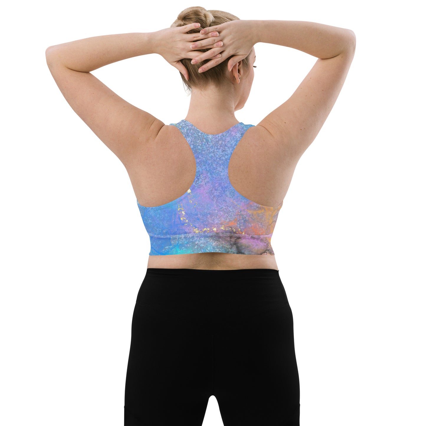 Starburst Longline Sports Bra
