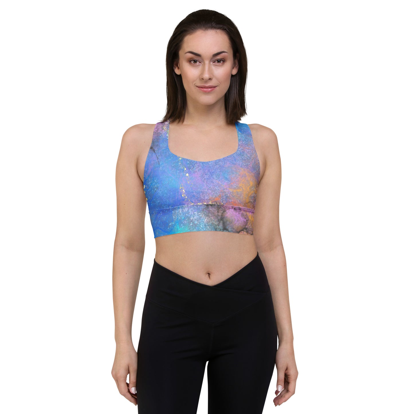 Starburst Longline Sports Bra