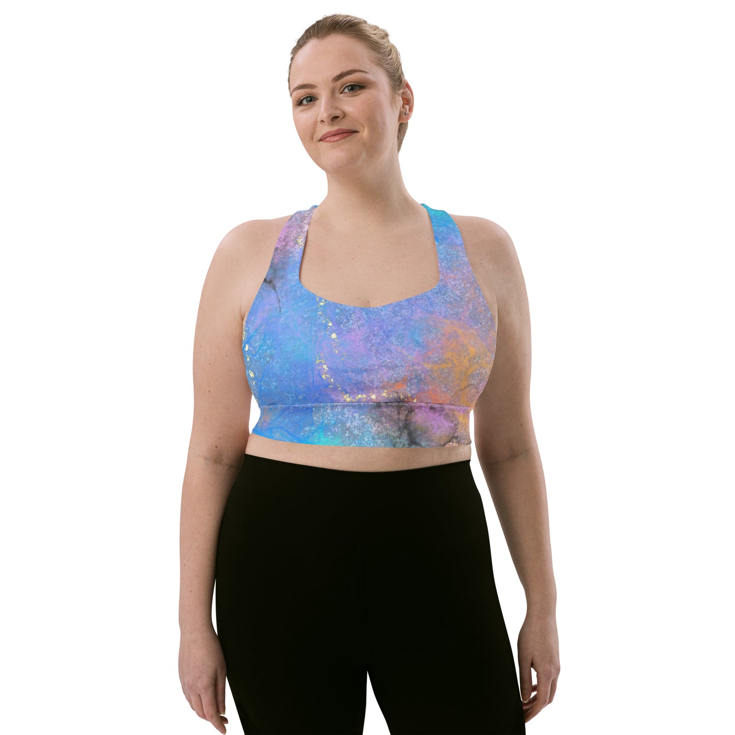 Starburst Longline Sports Bra