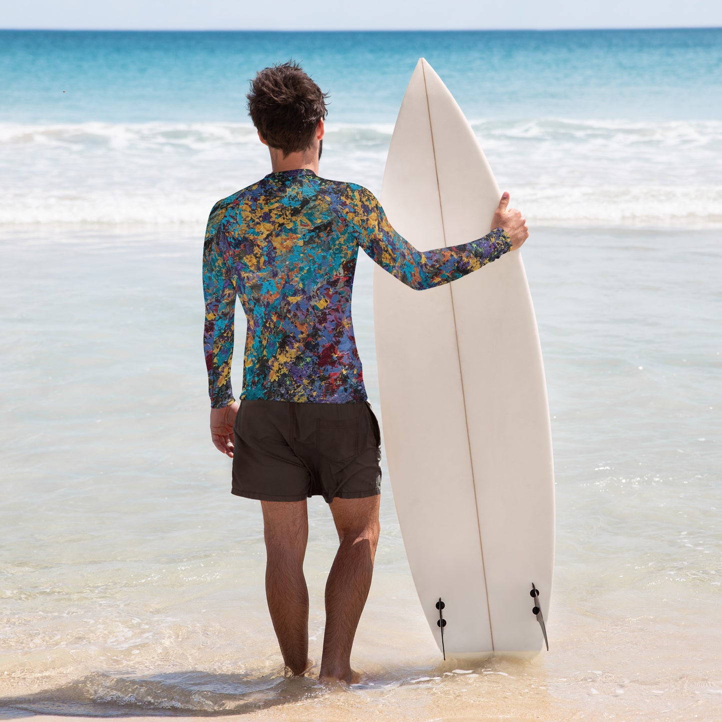 Nebula Tears Men's Rash Guard