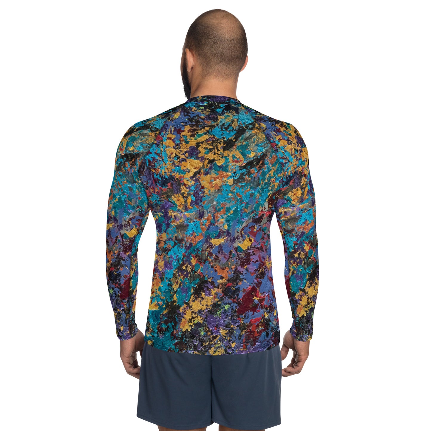 Nebula Tears Men's Rash Guard