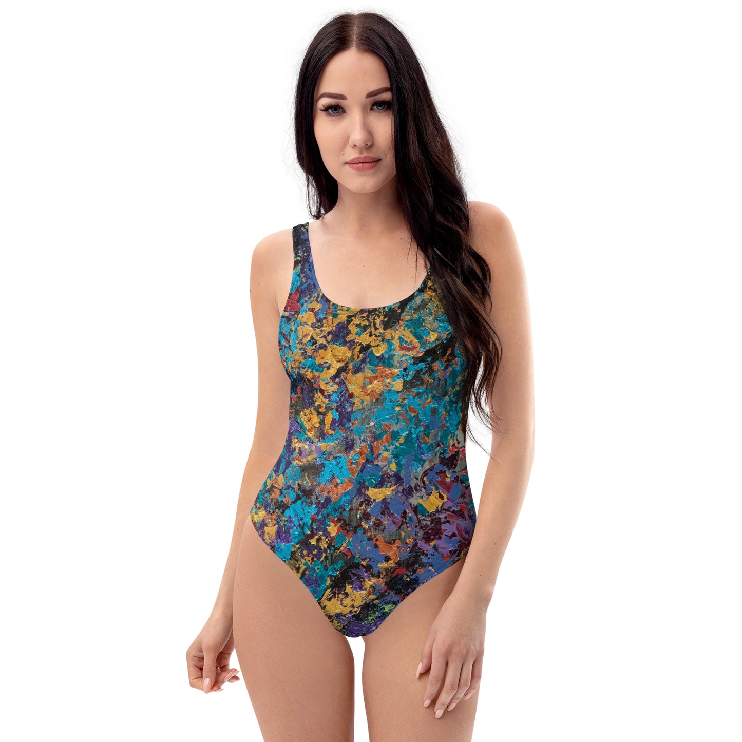 Nebula Tears One-Piece Swimsuit