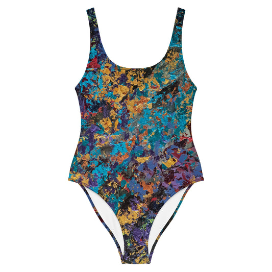 Nebula Tears One-Piece Swimsuit