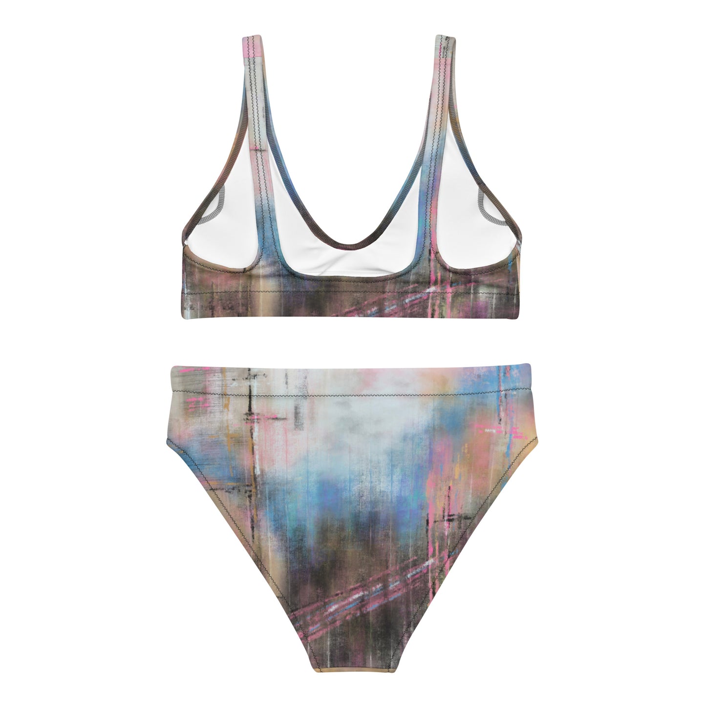 Pink Haze High Waisted Bikini