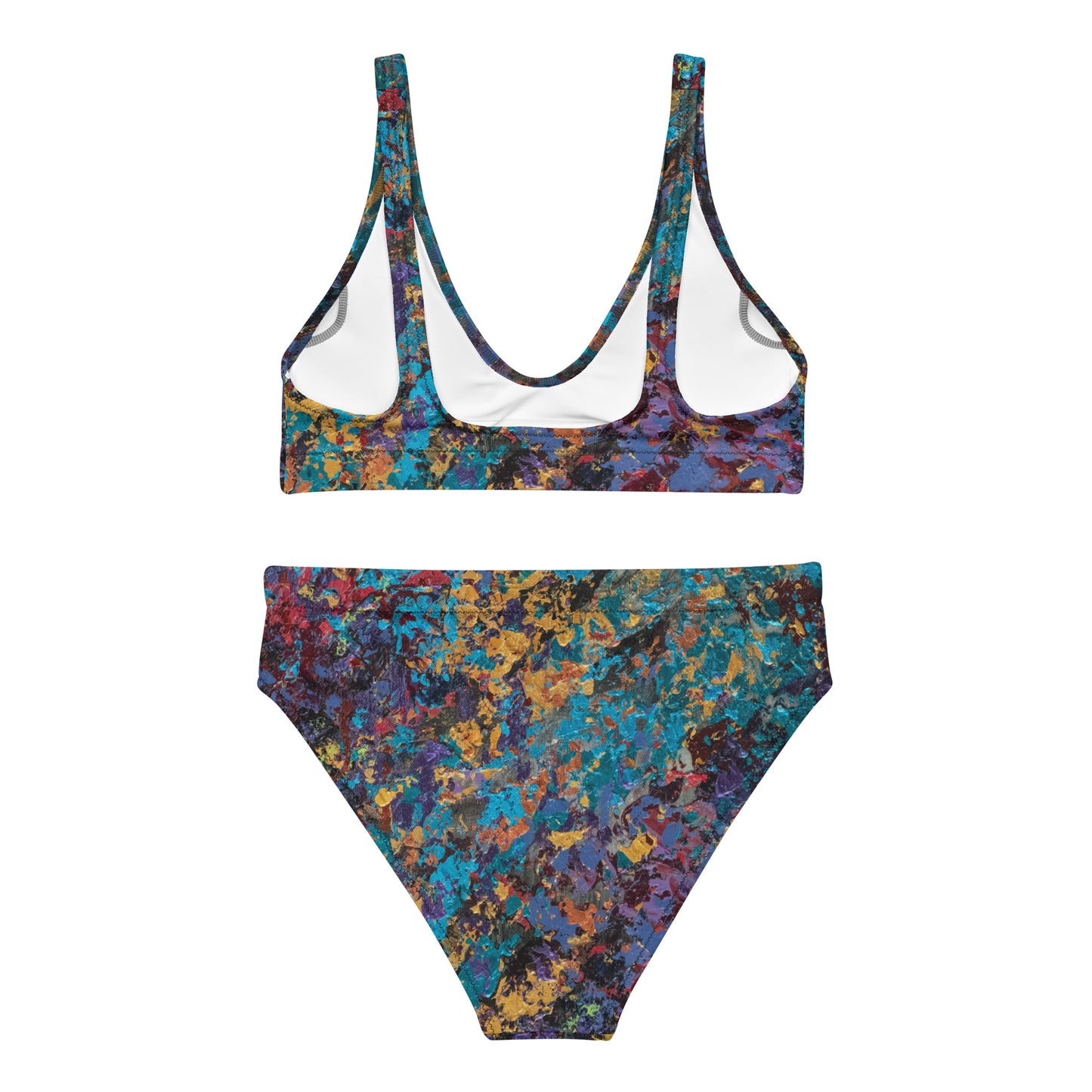 Nebula Tears high-waisted bikini