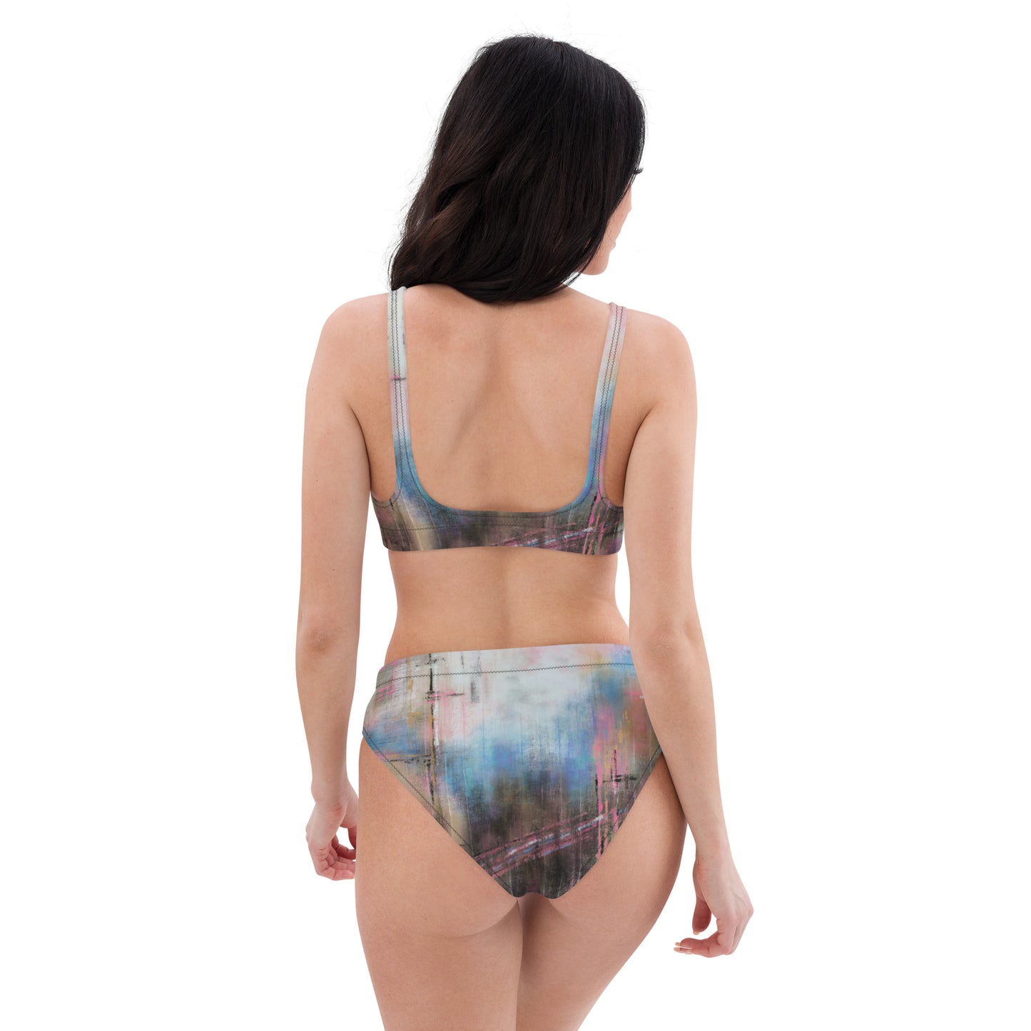 Pink Haze High Waisted Bikini