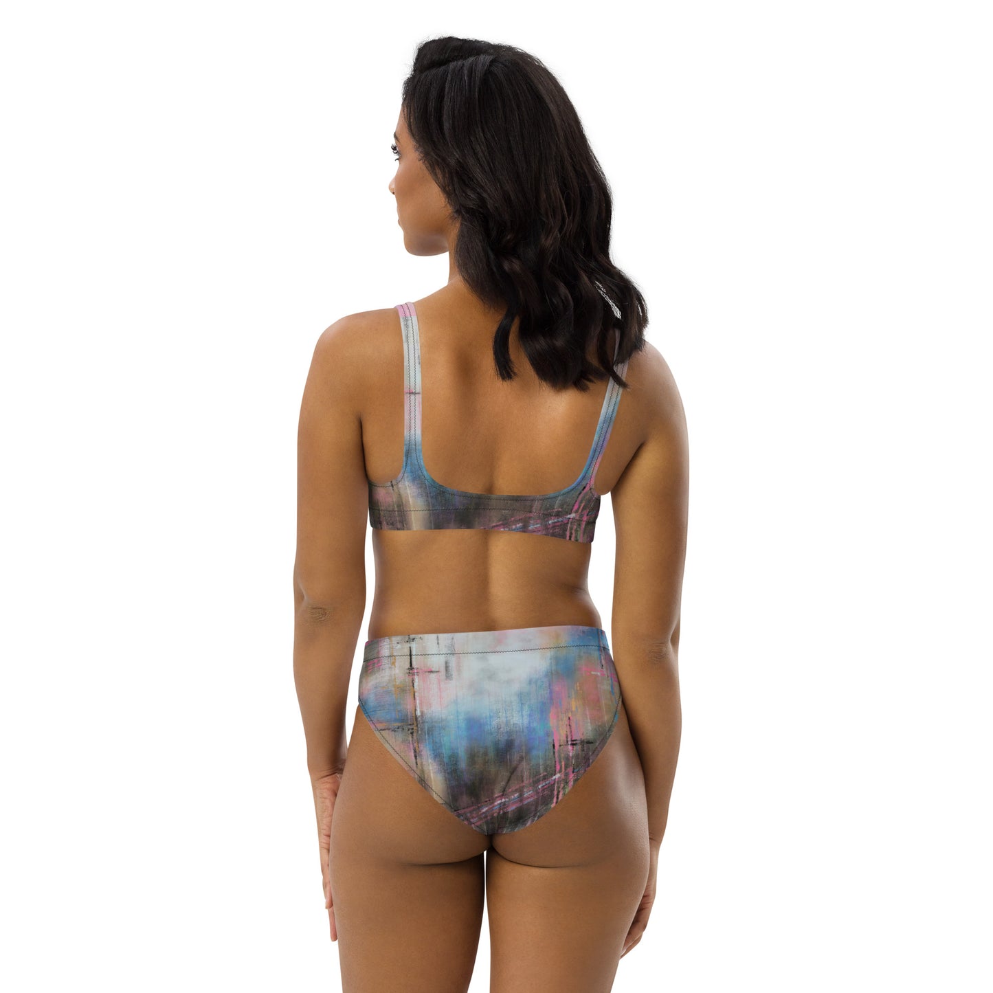 Pink Haze High Waisted Bikini