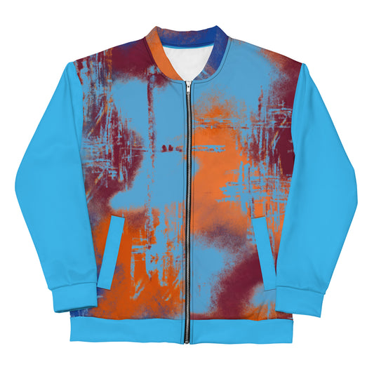 Stitched Deep Sky Bomber Jacket