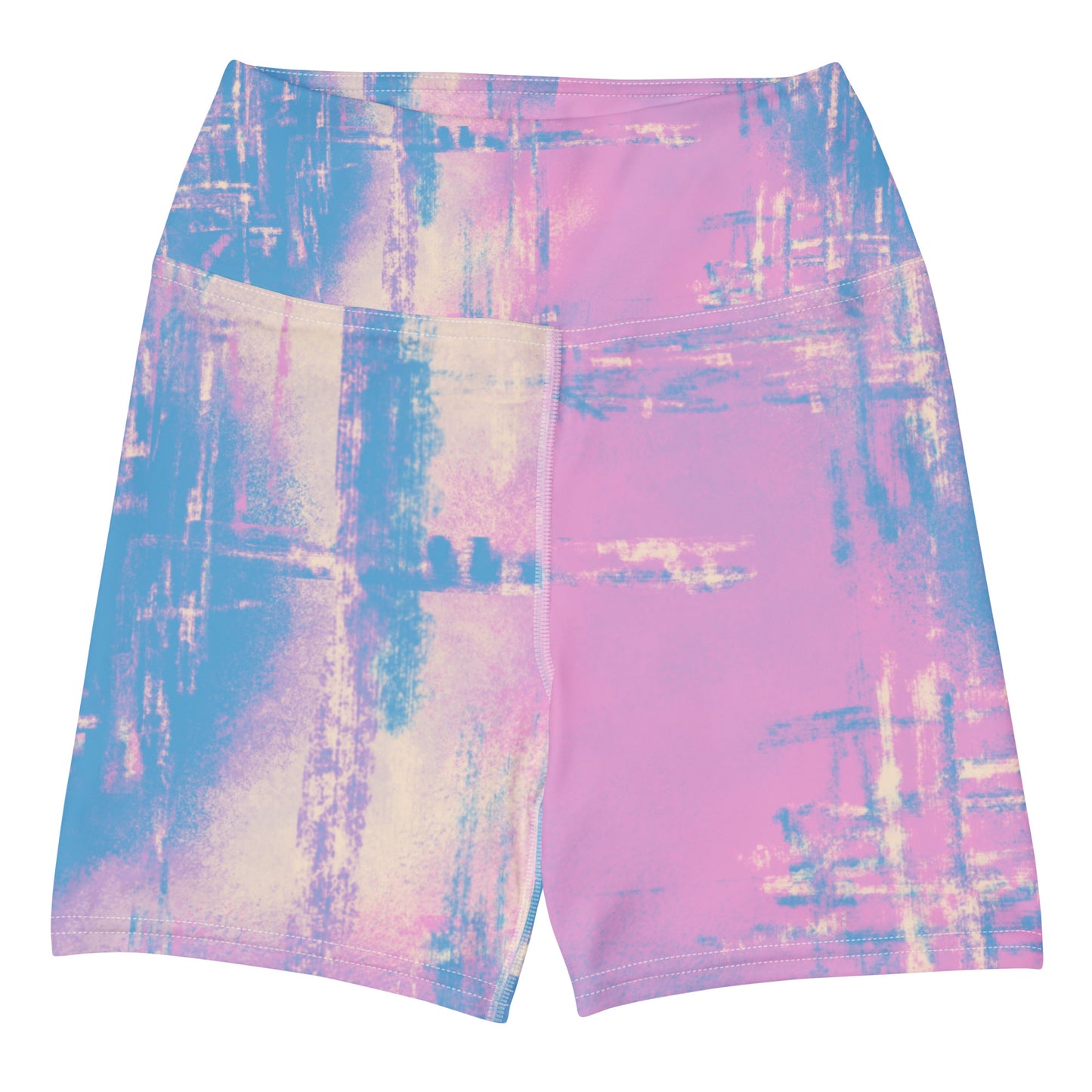 Cotton Candy Yoga Shorts
