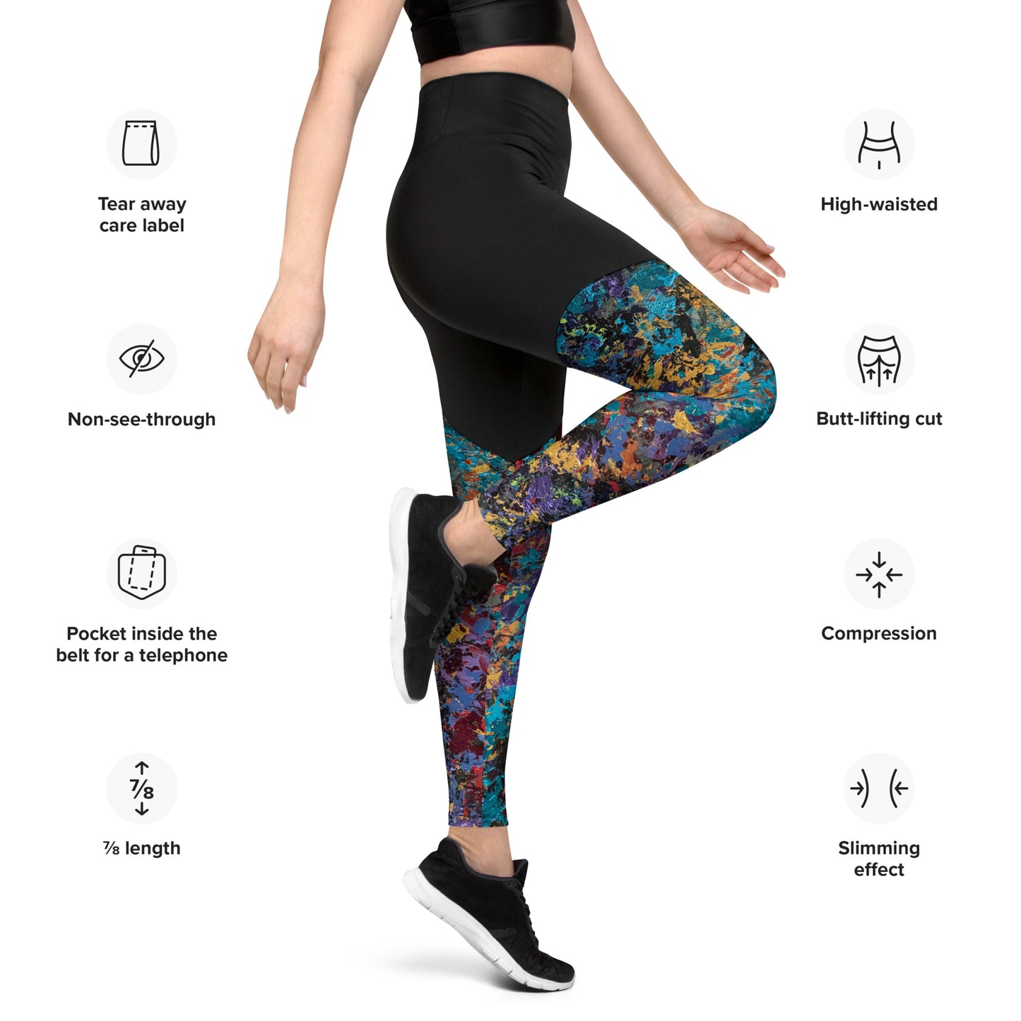 Nebula Tears Sport Leggings