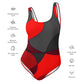 Mosaic Red One-Piece Swimsuit