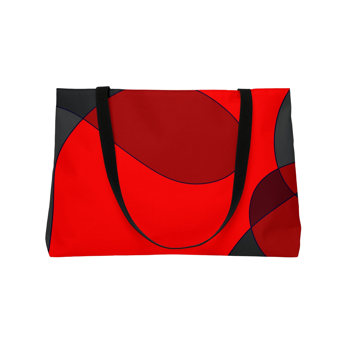 Mosaic Red Weekender Tote Bag