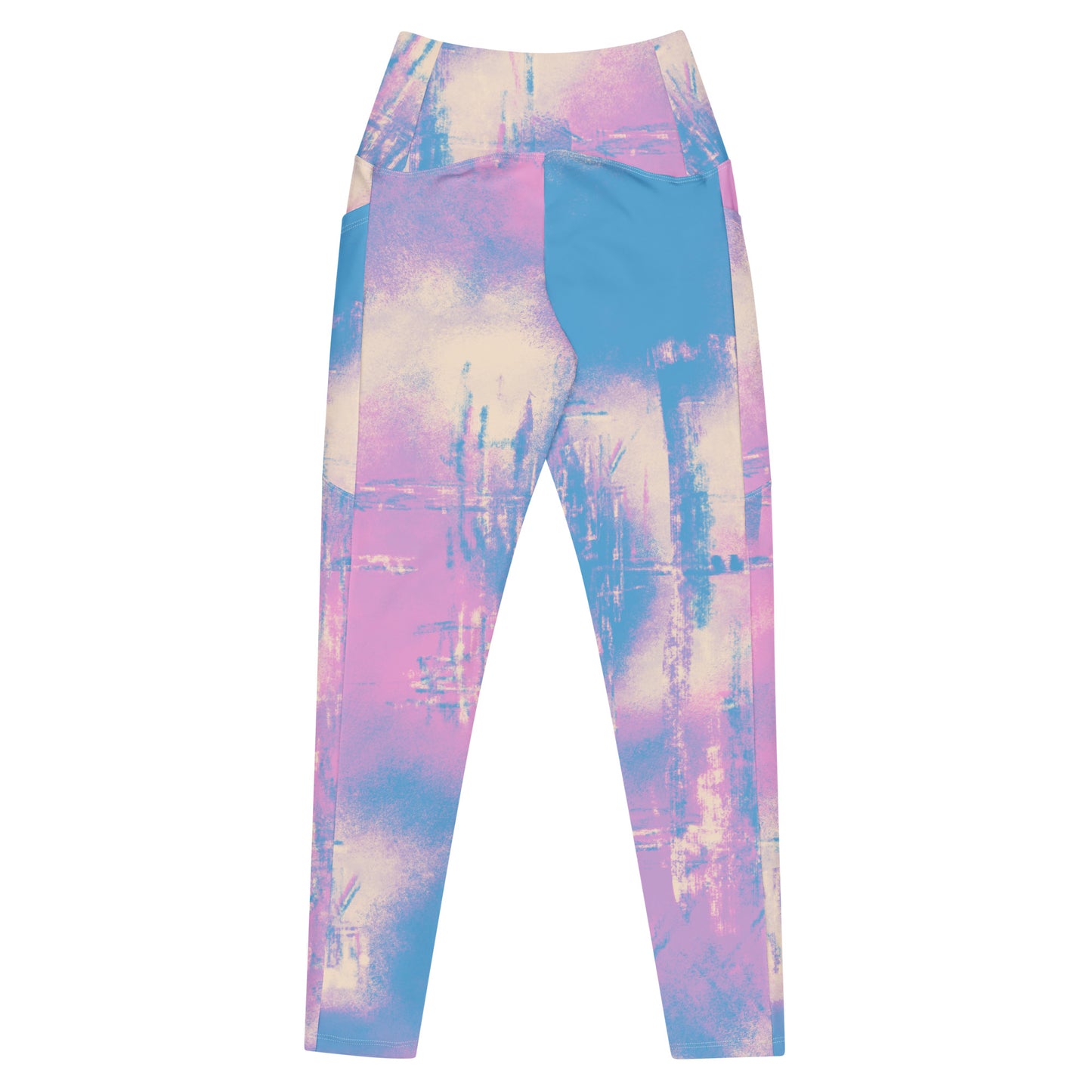 Cotton Candy Yoga Leggings