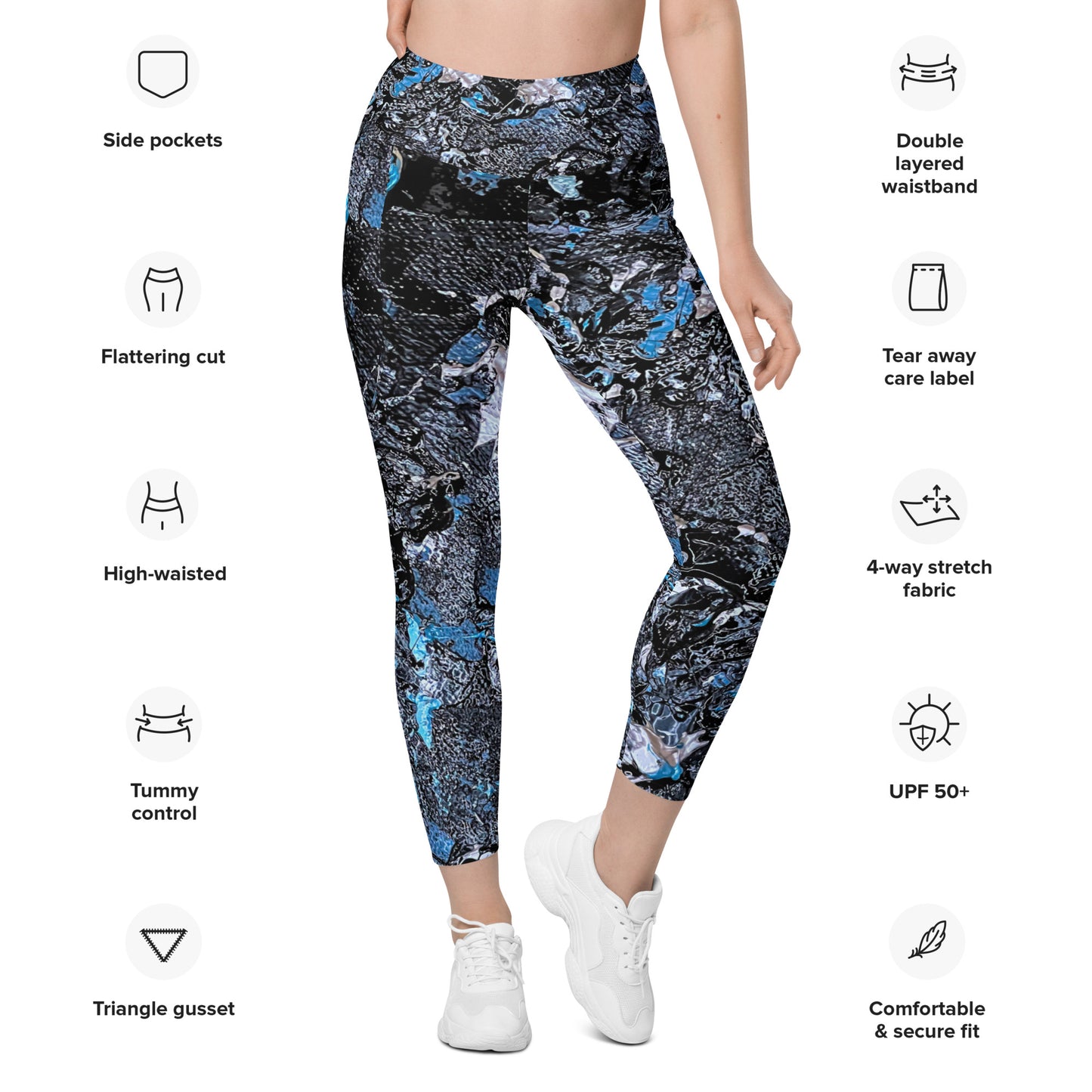 Static Noise Yoga Leggings