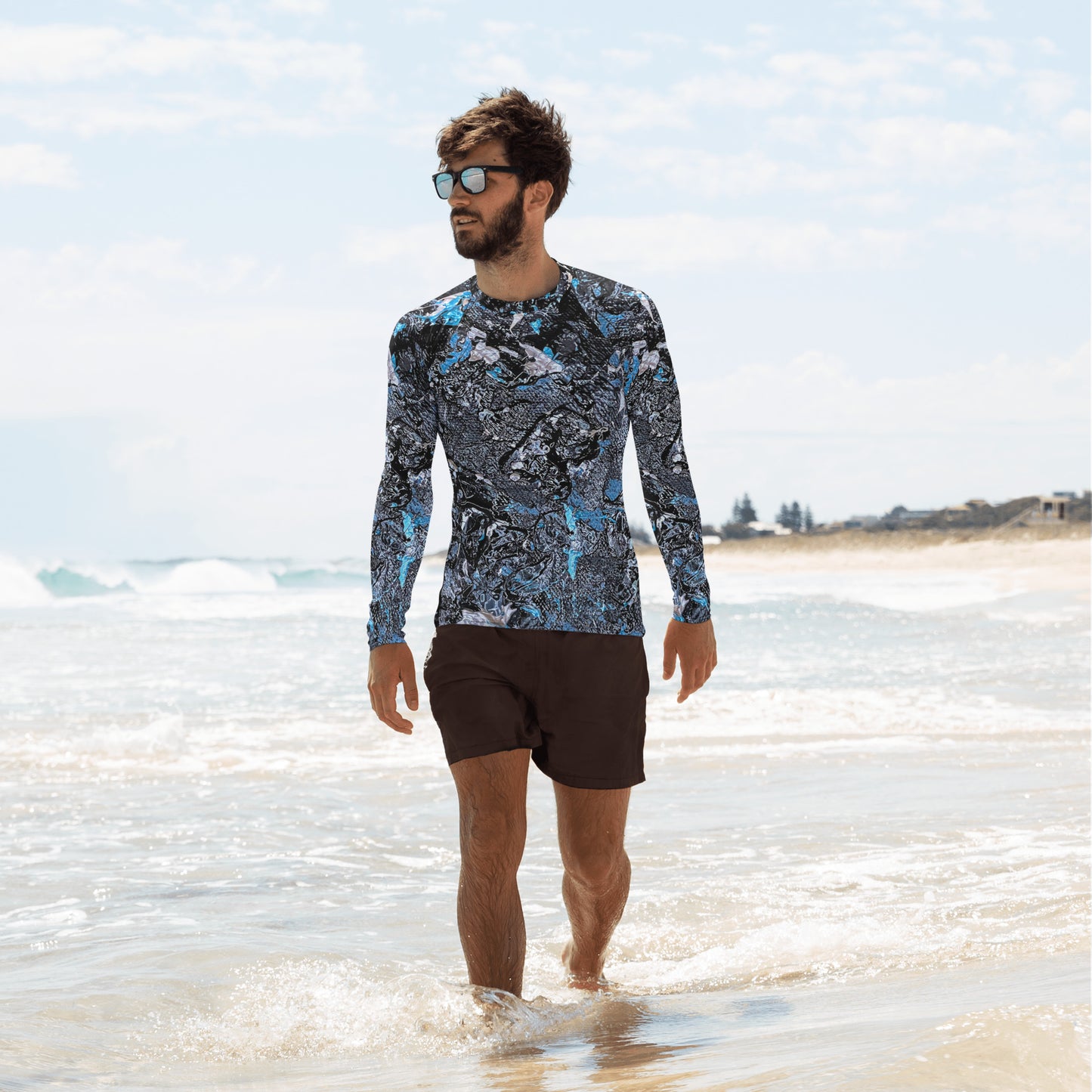 Static Noise Men's Rash Guard