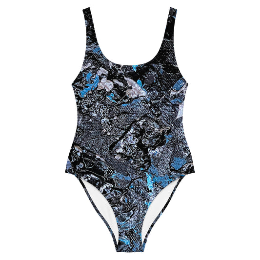 Static Noise One-Piece Swimsuit