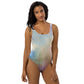 Digital Tie Dye One-Piece Swimsuit