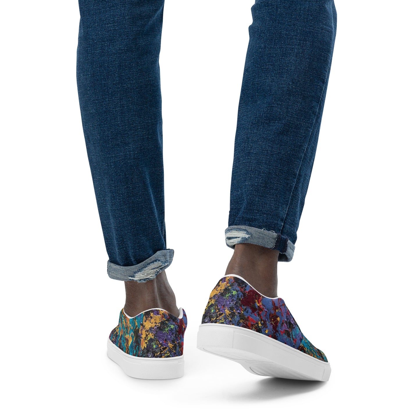 Nebula Tears Men’s Canvas Shoes