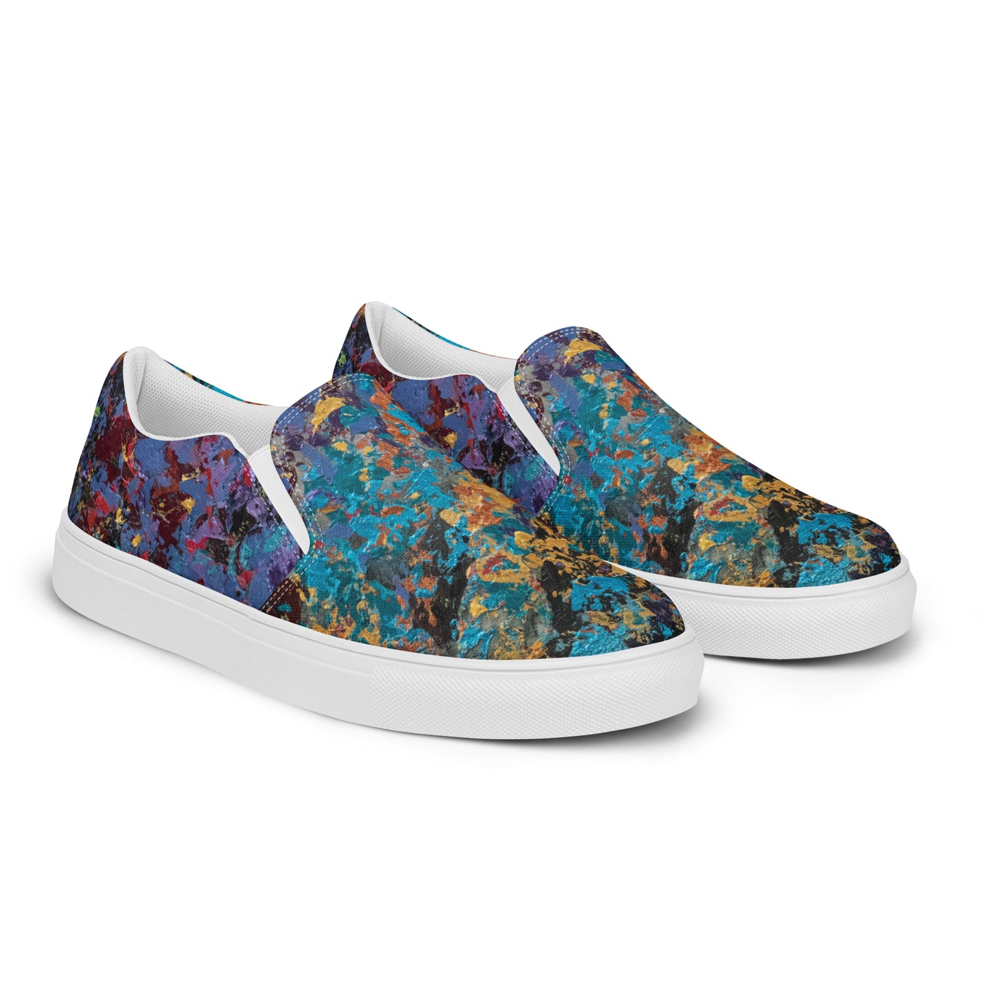 Nebula Tears Men’s Canvas Shoes