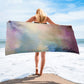 Digital Tie Dye Beach Towel